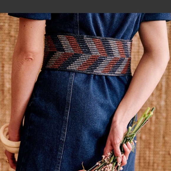 Sezane Wide waist belt NWT - Picture 5 of 8